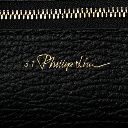 3.1 Phillip Lim Textured Calfskin Medium Pashli Satchel Black 6 of 11