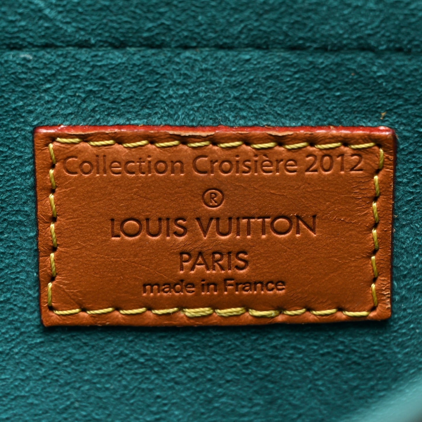 Monogram SC Flore Saumur Teal