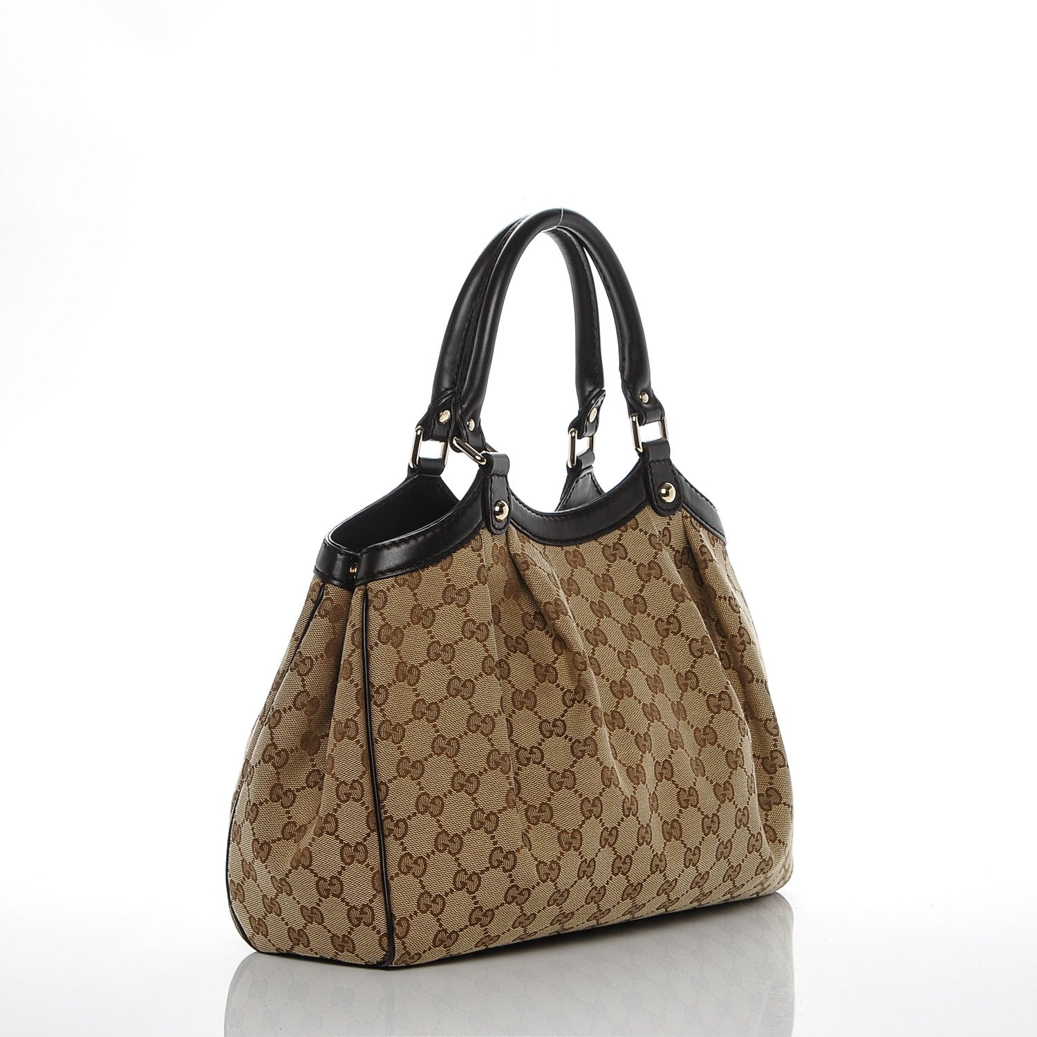 Gucci Monogram Medium Sukey Tote Dark Brown 3 of 7