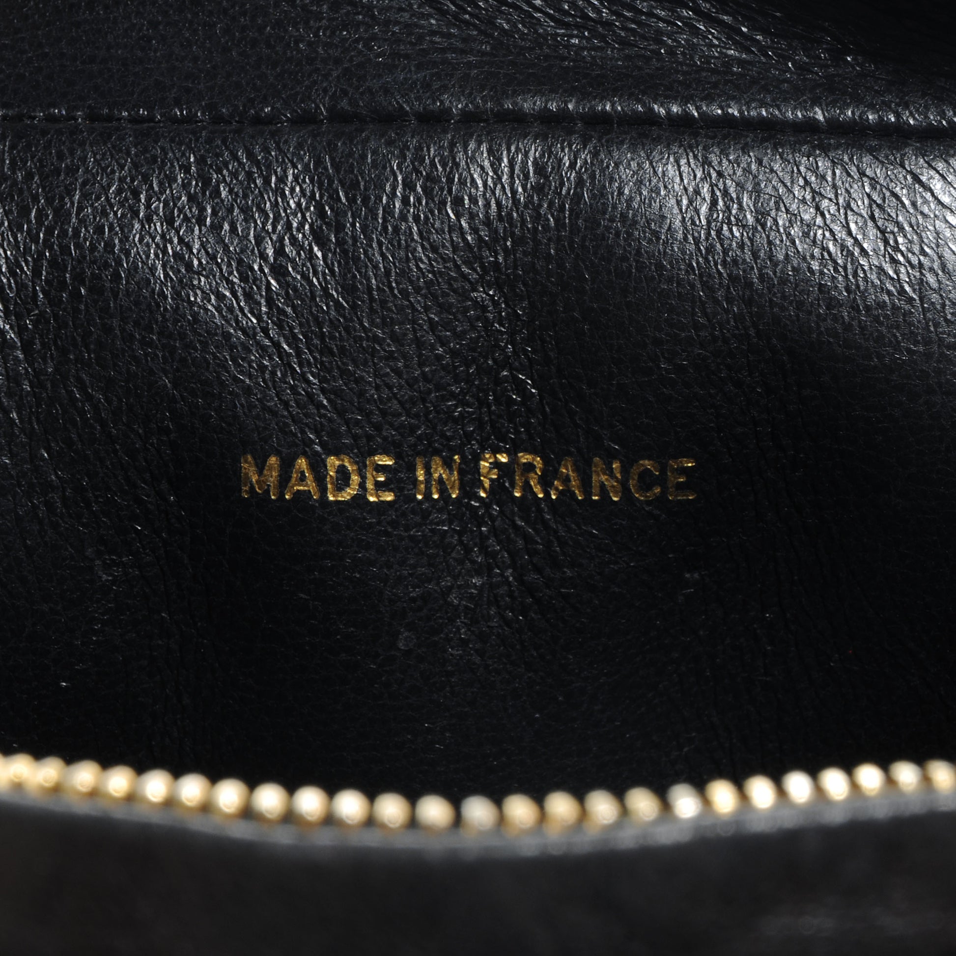 Chanel Lambskin Quilted Flap Camera Tassel Case Black 7 of 9