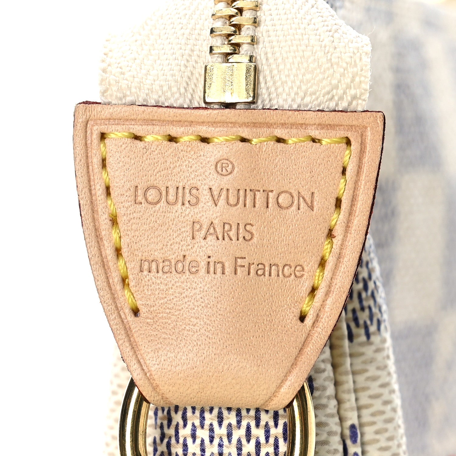 Louis Vuitton Damier Azur Mini Pochette Accessories 6 of 9