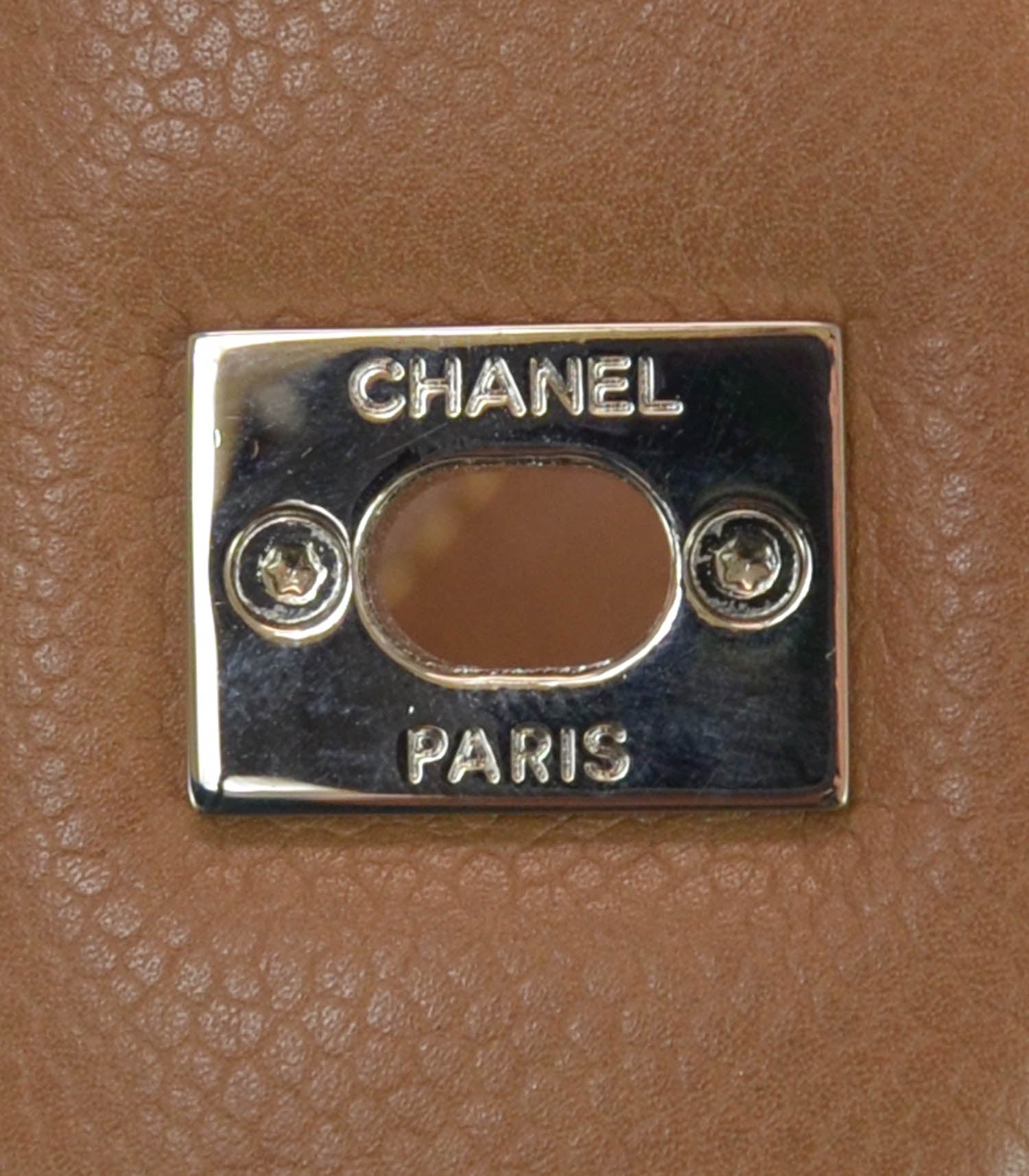 Chanel Washed Caviar Jumbo Single Flap Light Brown 6 of 10