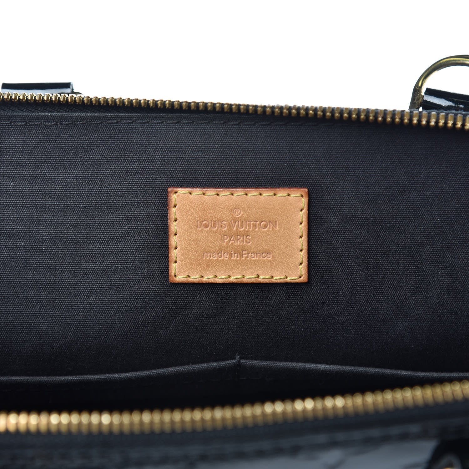 Louis Vuitton Vernis Alma PM Noir Magnetique 5 of 9