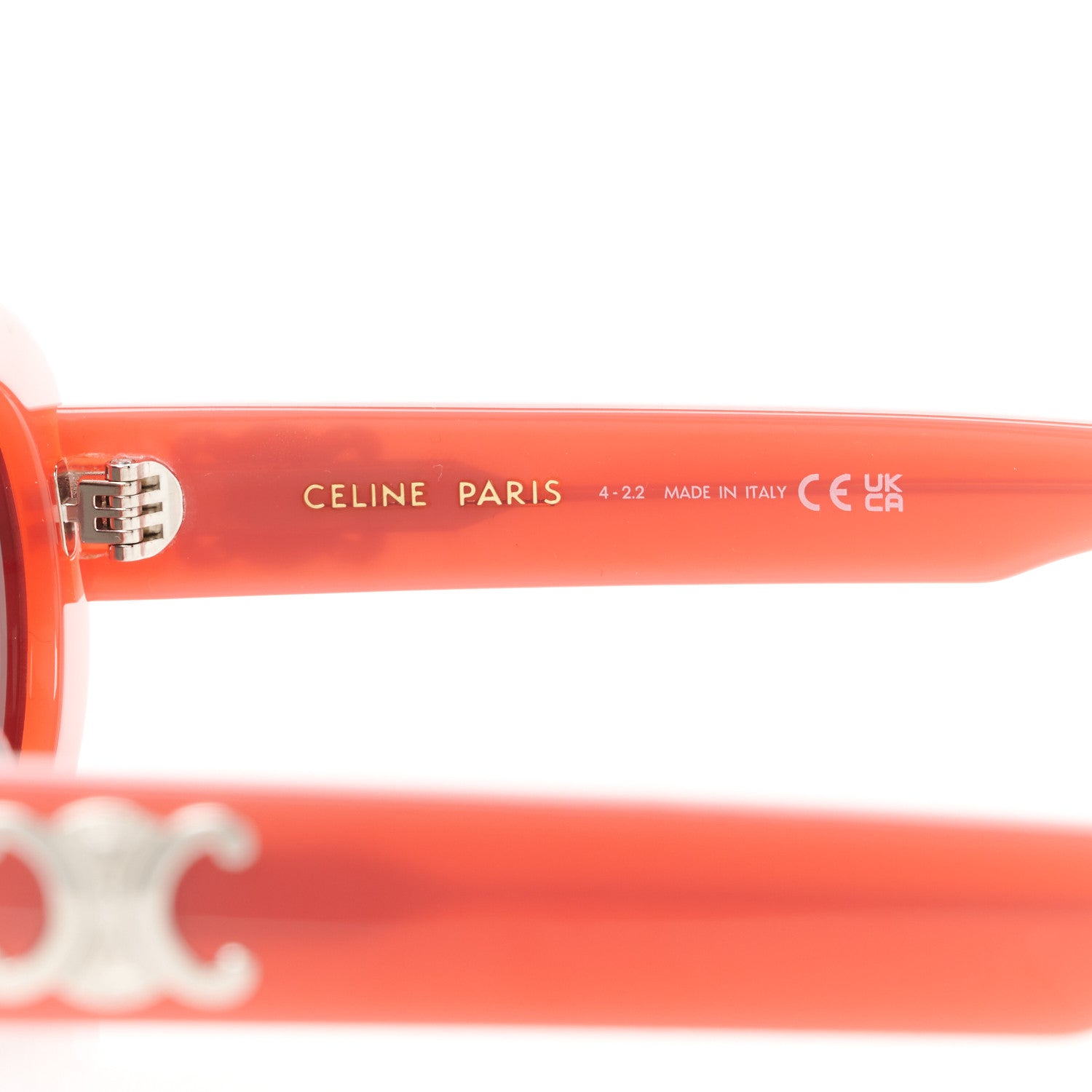 Celine Acetate Triomphe 01 Sunglasses CL 40194U Pink 6 of 8