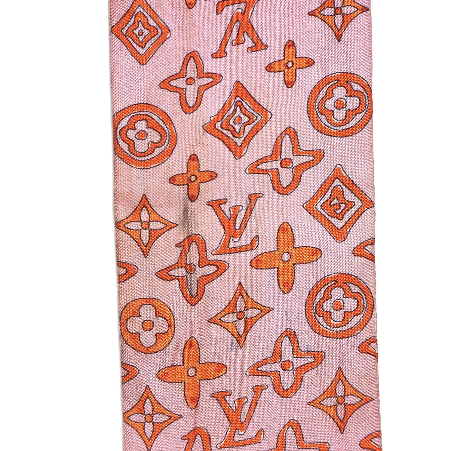 Louis Vuitton Silk Monogram Map Bandeau Orient 3 of 6