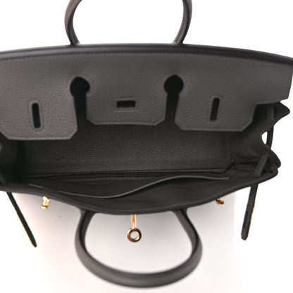 Hermes Togo Birkin 25 Etain 5 of 9