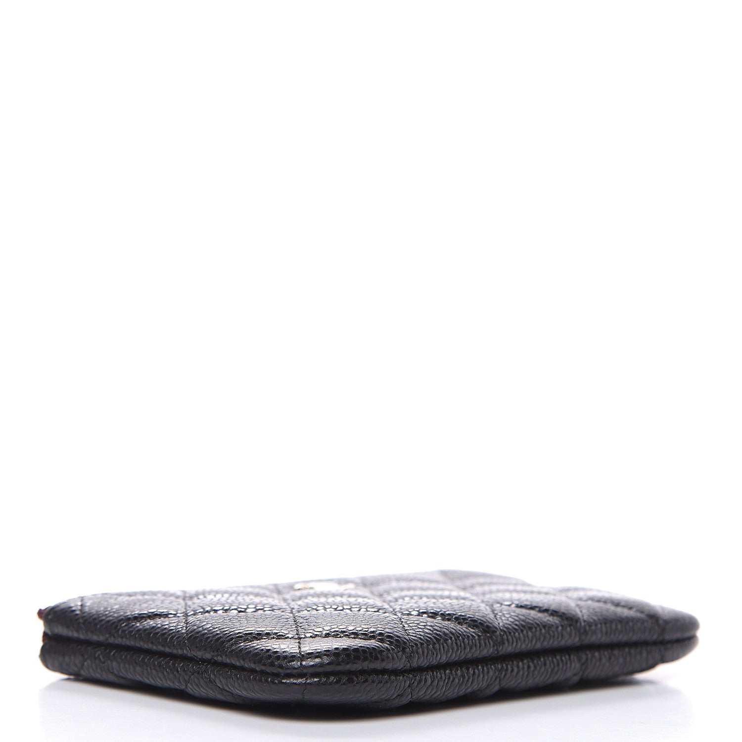 Chanel Caviar Quilted Small Cosmetic Case Black 4 of 8