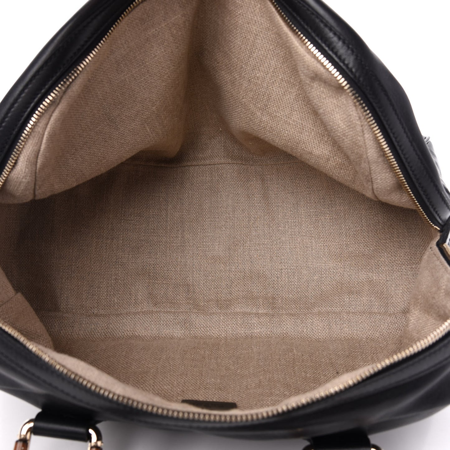 Calfskin Bamboo Boston Black