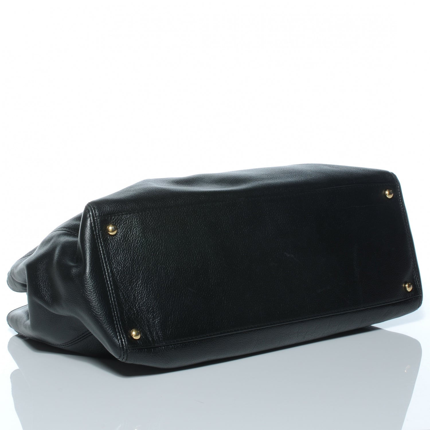 Chanel Calfskin Cerf Executive Shopper Tote Black 4 of 7