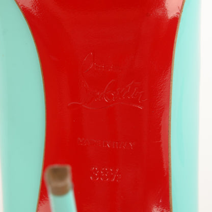 Christian Louboutin Patent Pigalle Follies 100 Pumps 38.5 Opaline 6 of 7