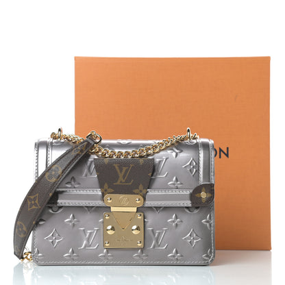 Louis Vuitton Vernis Epi Monogram Wynwood Metallic Taupe Grey 11 of 11