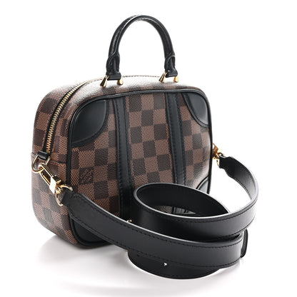 Louis Vuitton Damier Ebene Valisette Souple BB Black 3 of 9