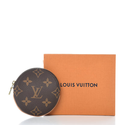 Louis Vuitton Monogram Round Coin Purse 9 of 10