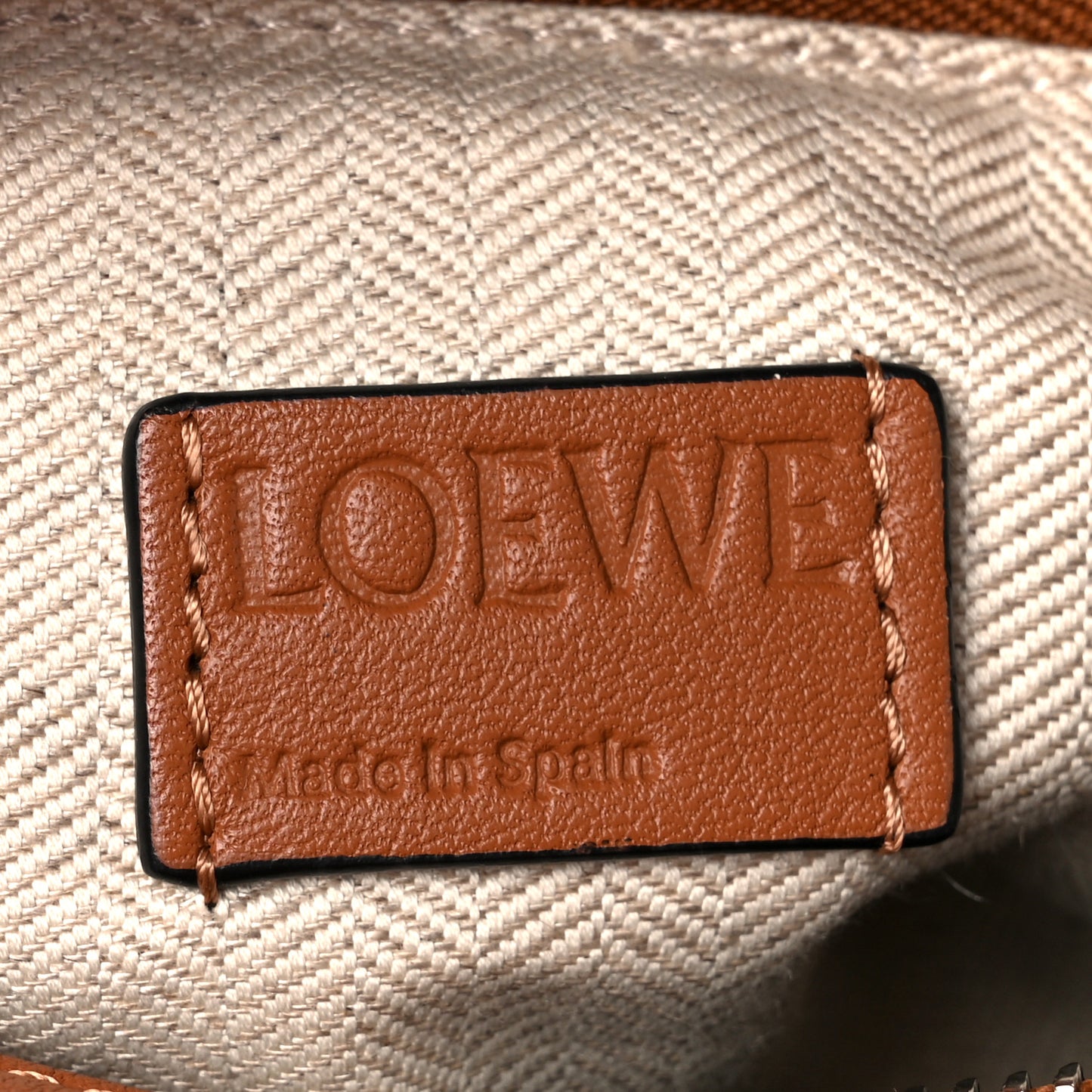 Calfskin Medium Puzzle Bag Tan