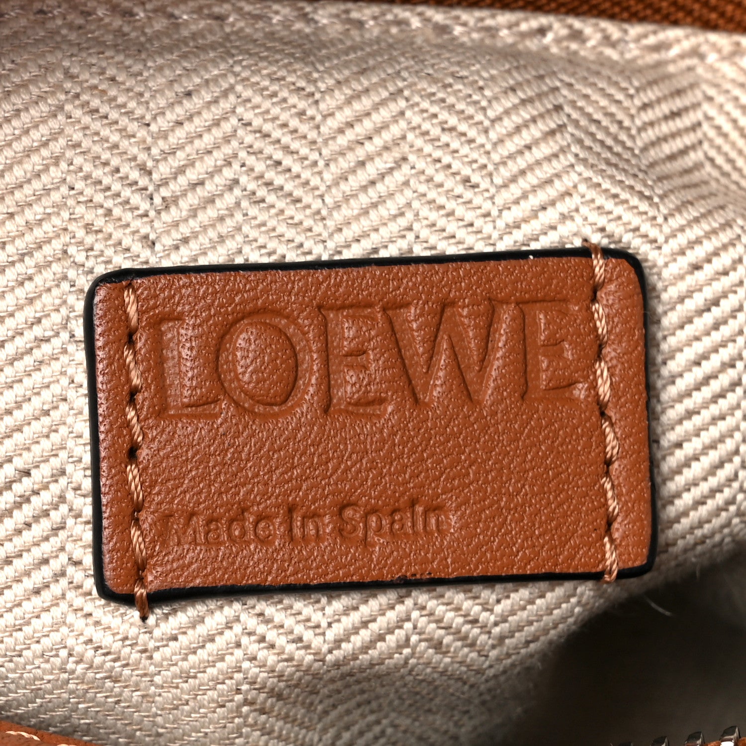 Loewe Calfskin Medium Puzzle Bag Tan 6 of 11