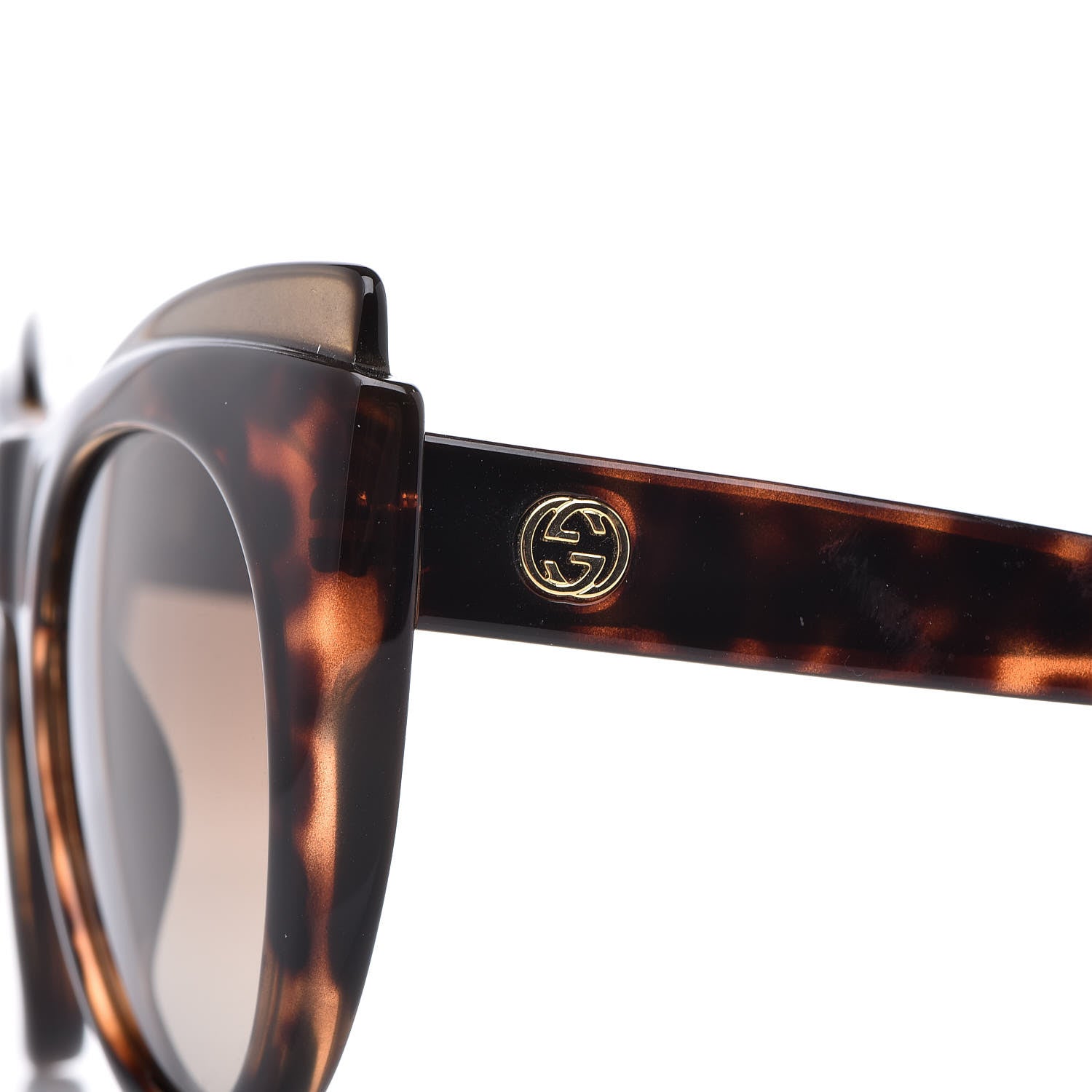 Gucci Cat Eye Sunglasses GG 3781/S Tortoise 7 of 10