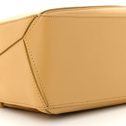 Loewe Calfskin Small Woven Puzzle Bag Sahara 8 of 9