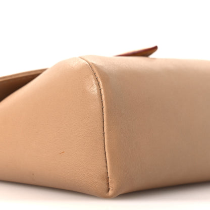 Louis Vuitton Lambskin Pouch Beige 8 of 13