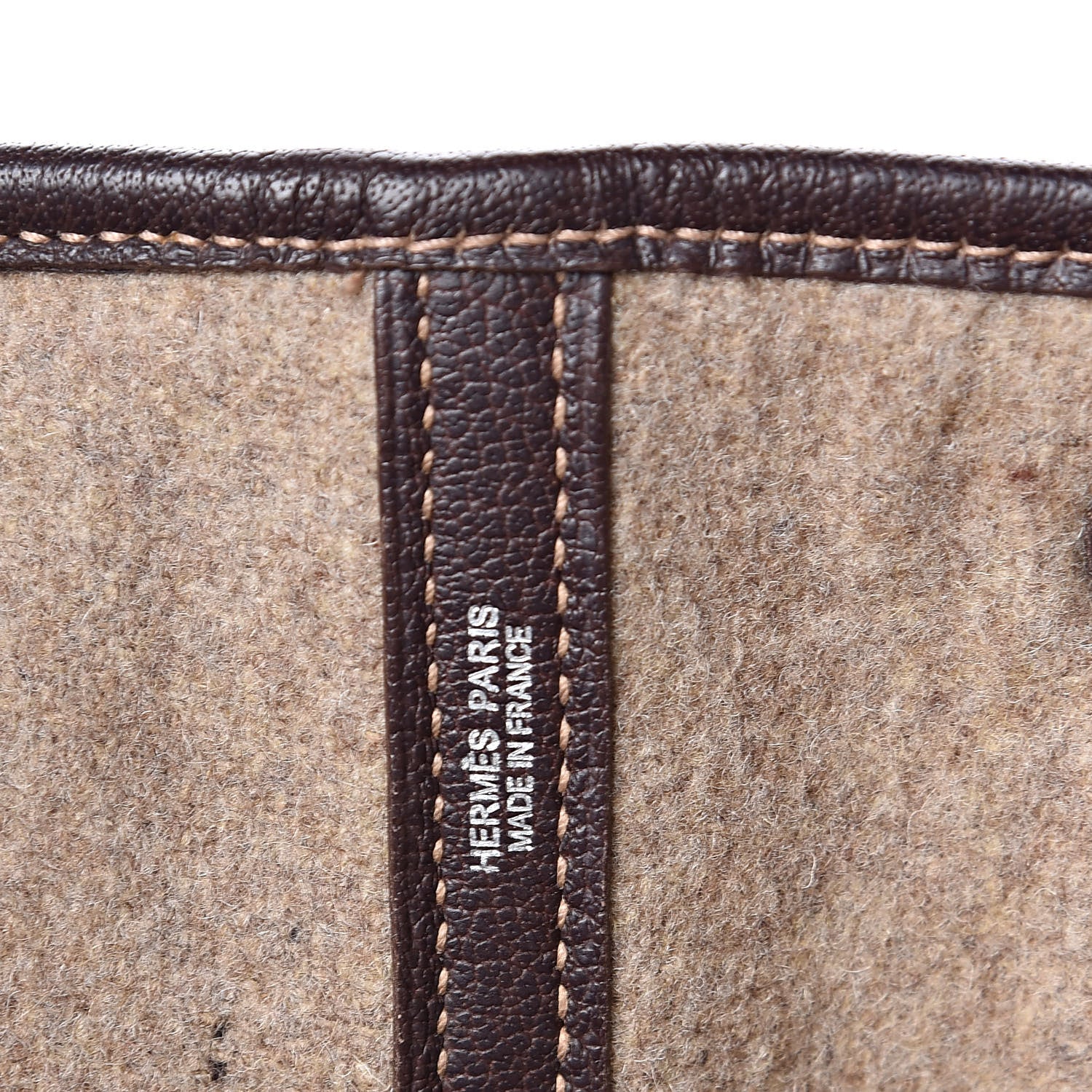 Hermes Ribbed Wool Negonda Garden Party MM 36 6 of 13