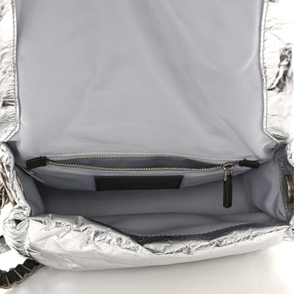 Marc Jacobs Metallic Lambskin The Pillow Bag Silver 5 of 11