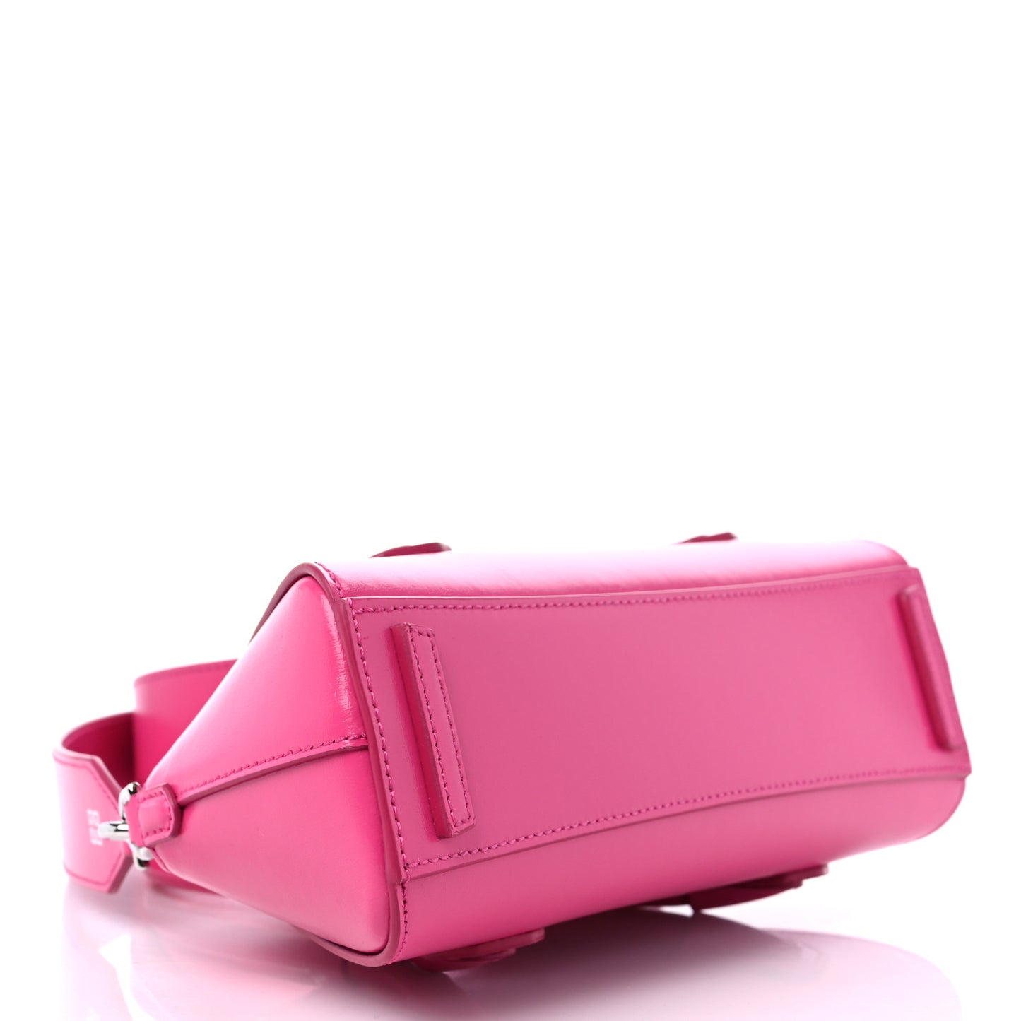 Box Calfskin Mini Antigona Stretch Neon Pink