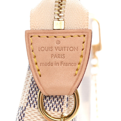 Louis Vuitton Damier Azur Mini Pochette Accessories 7 of 8