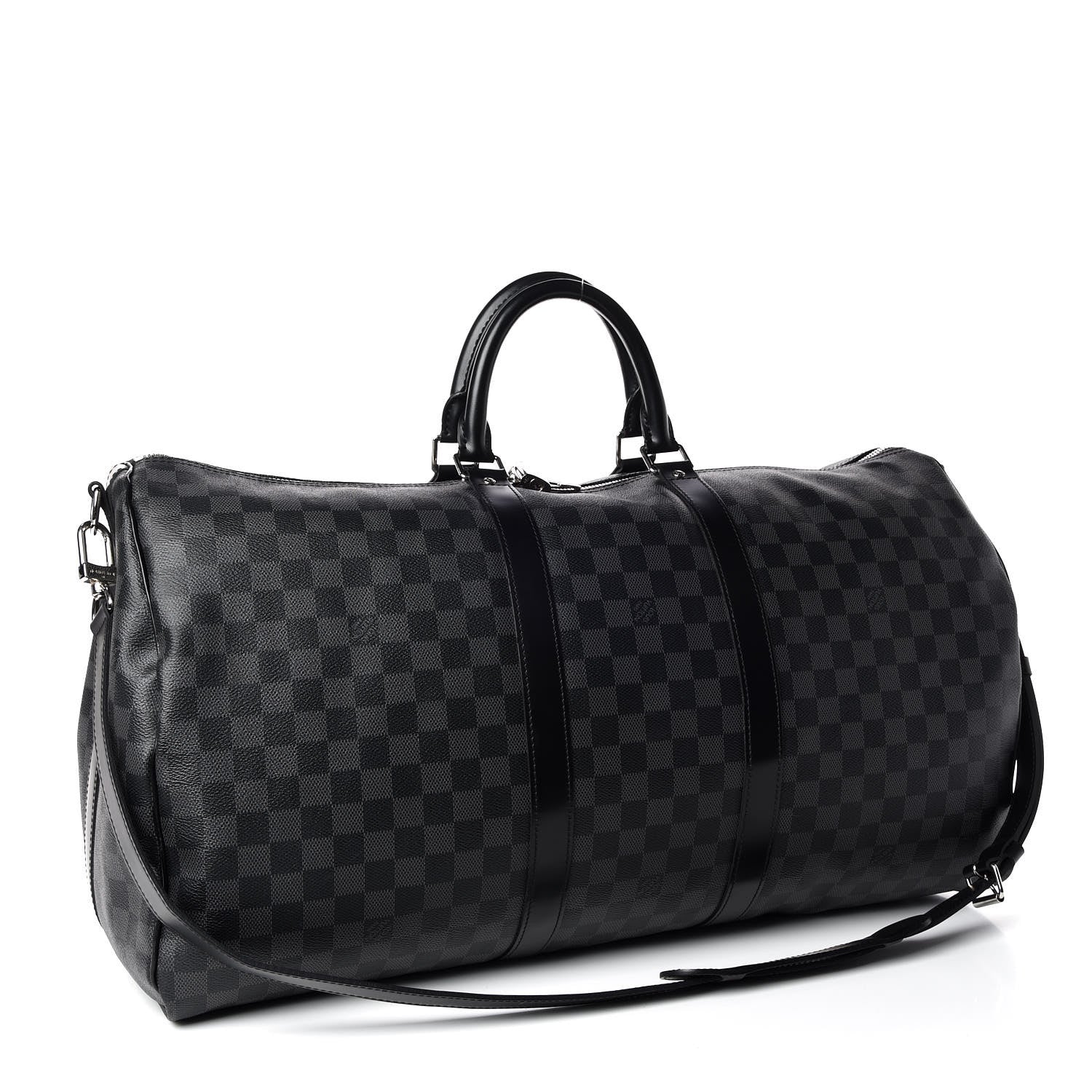 Louis Vuitton Damier Graphite Keepall Bandouliere 55 3 of 13