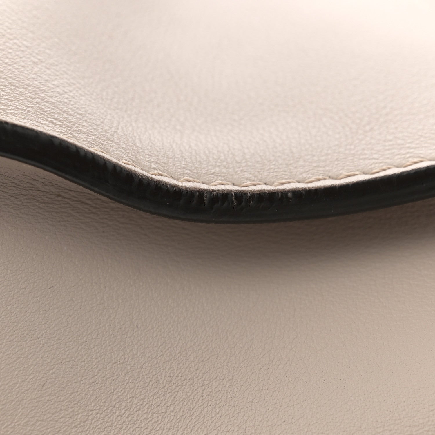 Fendi Vitello Seta Shiny Nappa Medium Peekaboo Iconic Satchel Grigio Polvere Bois de Rose 18 of 18