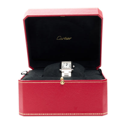 Cartier Stainless Steel 24mm Tank Solo Quartz Watch 5 of 5