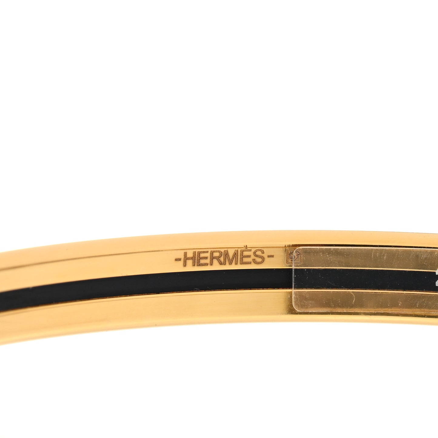 Enamel Printed Extra Narrow Bracelet 70 Bleu Polaire