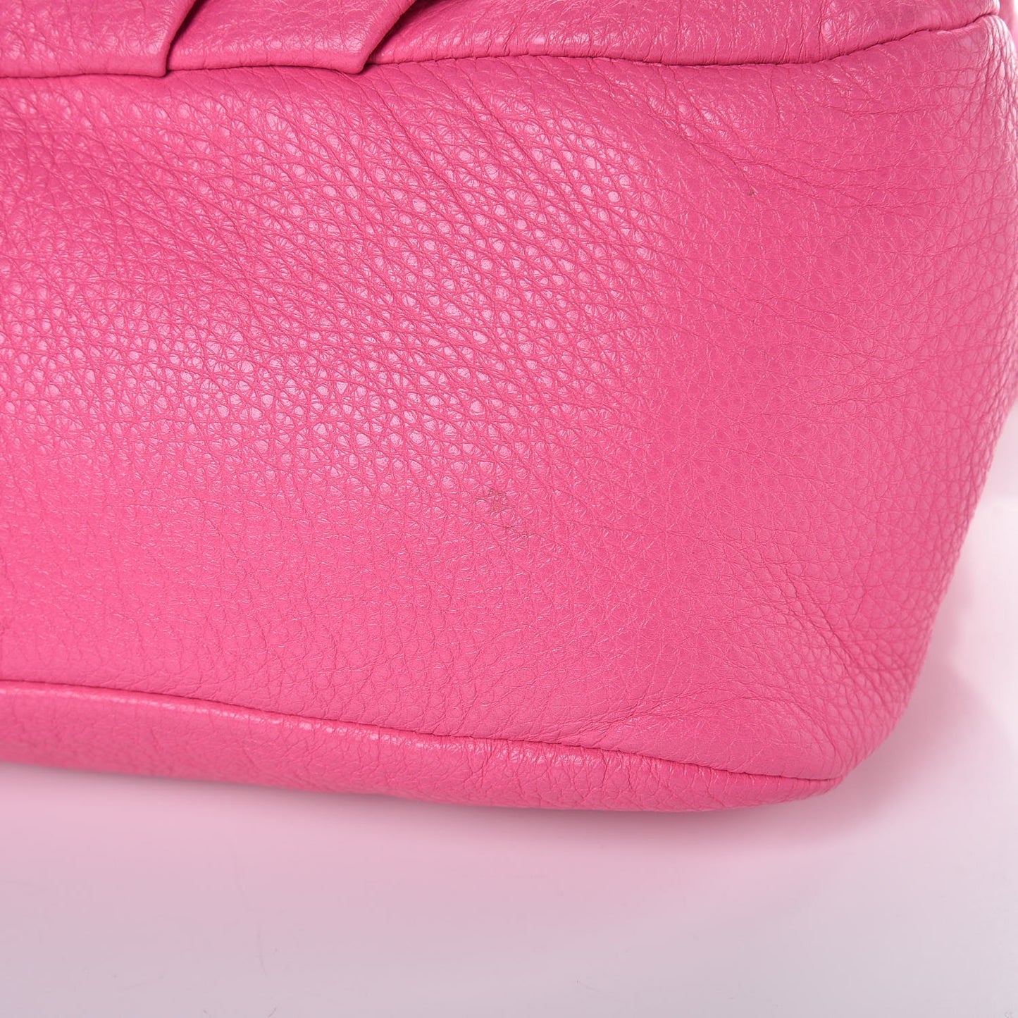 MARC by Pebbled Leather Classic Q Lil Ukita Crossbody Pink