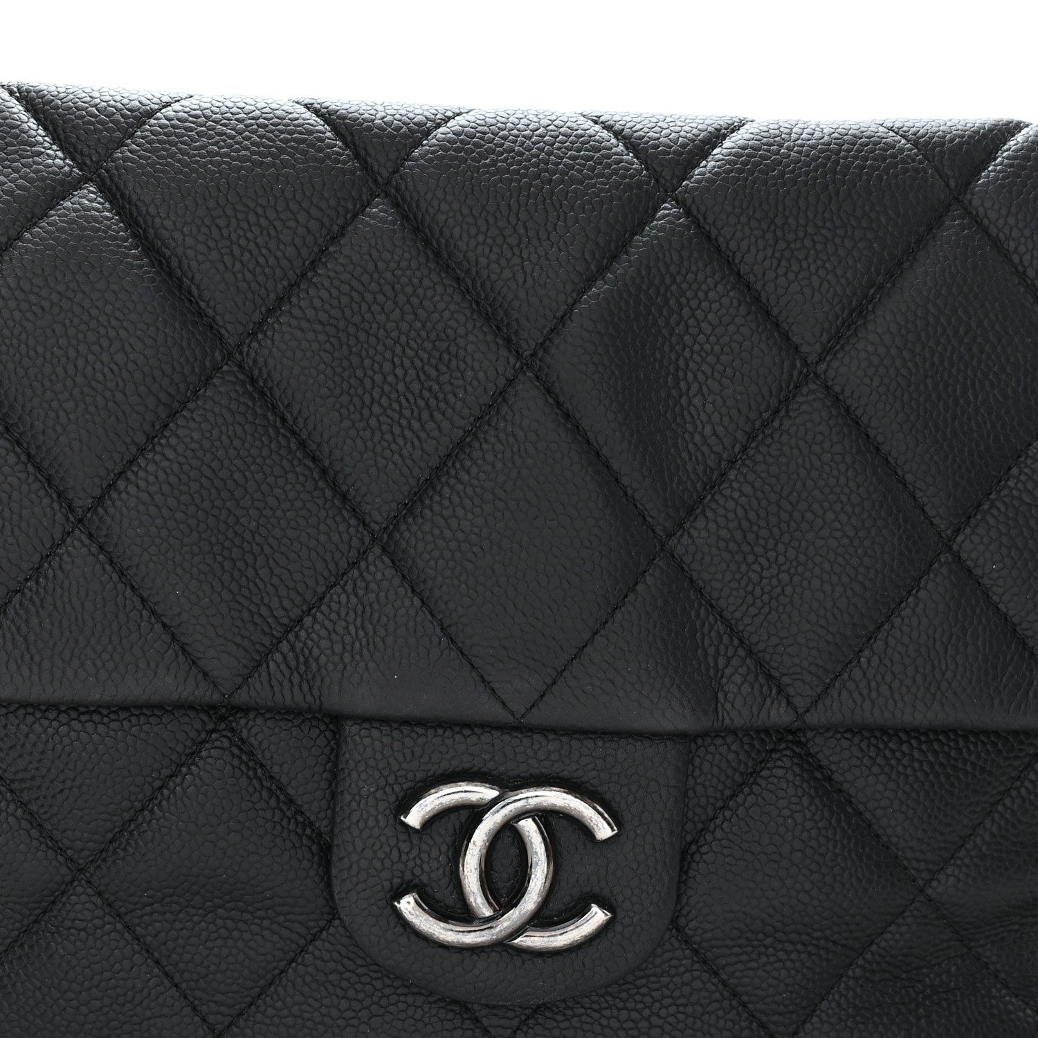Chanel Caviar Quilted Coco Casual Flap Black 8 of 10