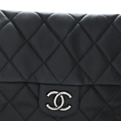 Chanel Caviar Quilted Coco Casual Flap Black 8 of 10