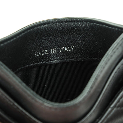 Chanel Lambskin Chevron Quilted Card Holder So Black 7 of 8