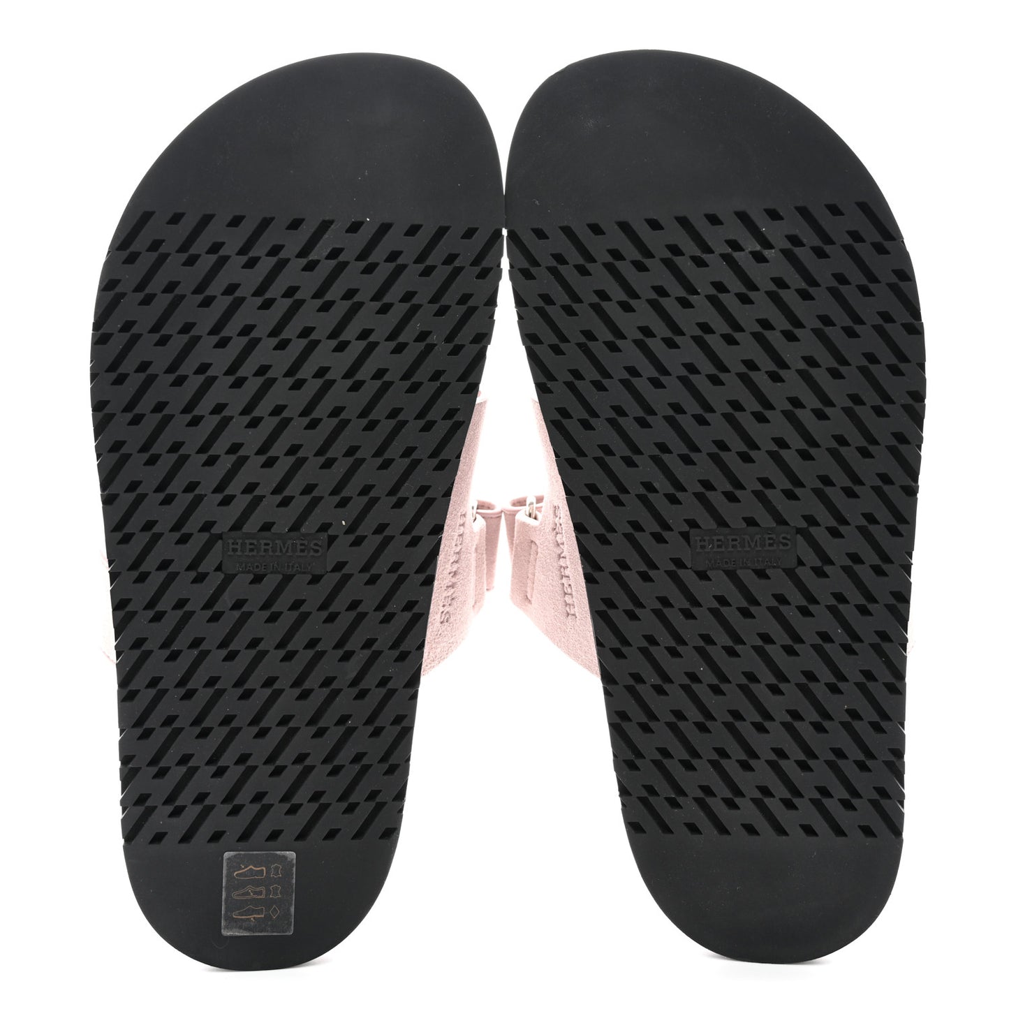 Suede Goatskin Womens Chypre Sandals 36.5 Rose Porcelaine