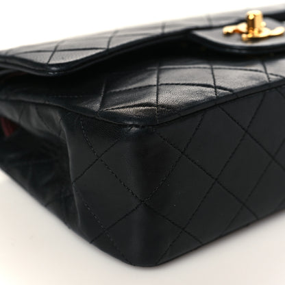 Chanel Lambskin Quilted Small Double Flap Black 7 of 8