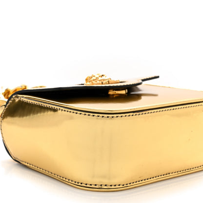 Versace Metallic Calfskin Mini La Medusa Bag Gold 8 of 10