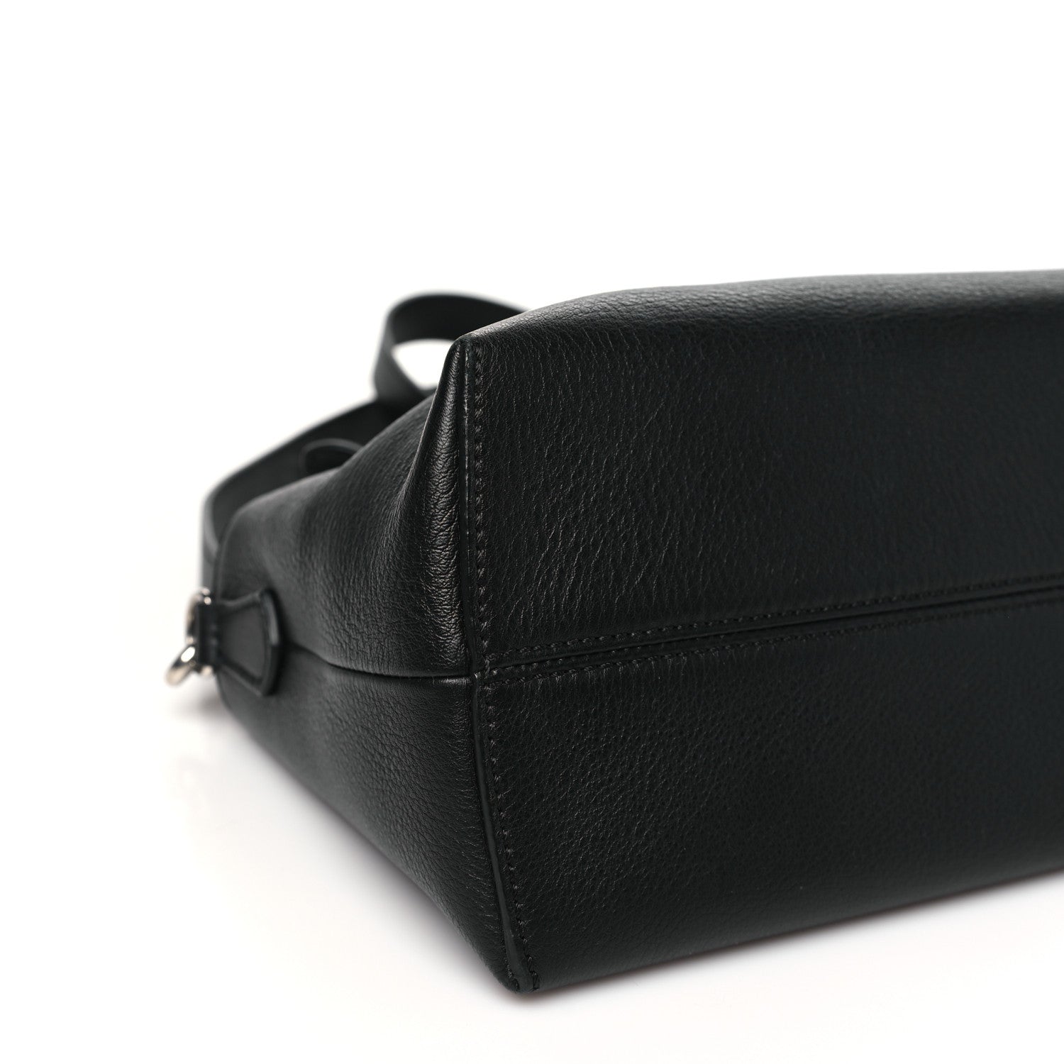 Fendi Vitello Dolce Marmol Medium By The Way Boston Bag Black 9 of 10