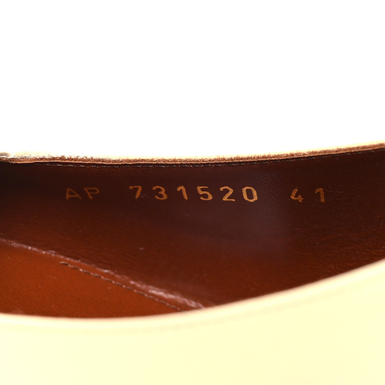 Saint Laurent Calfskin Paloma 105 Slingback Pumps 41 Beige 6 of 8
