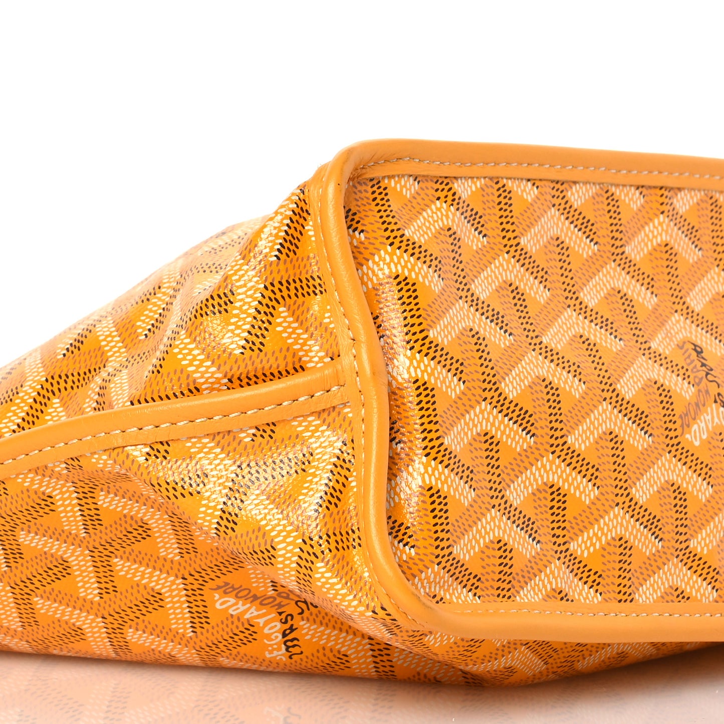 Goyardine Reversible Mini Anjou Yellow