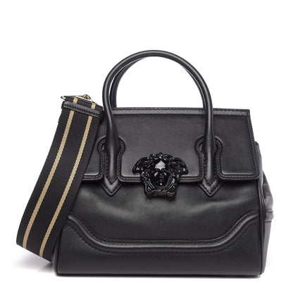 Versace Calfskin Medium Palazzo Empire Bag Black 1 of 14