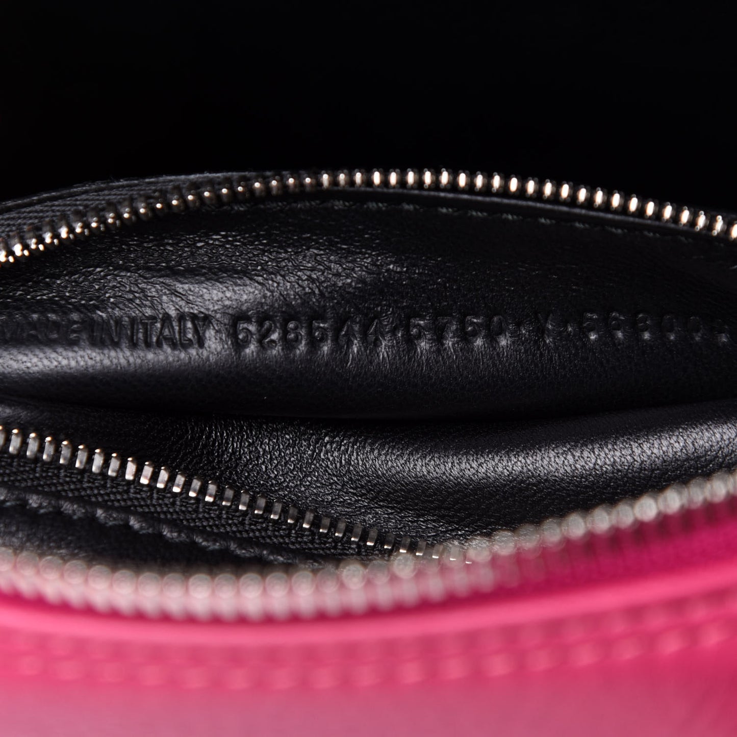 Shiny Day Calfskin XS Triangle Square Bag Pink