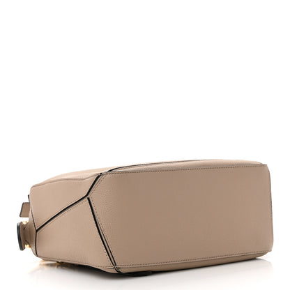 Loewe Grained Calfskin Small Puzzle Bag Sand 5 of 12