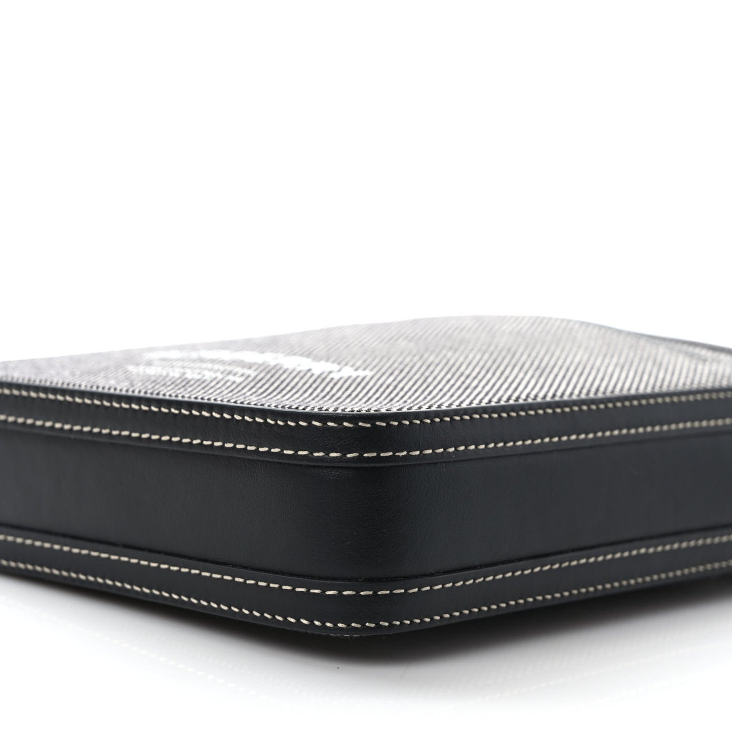 Canvas Horseferry Print Olympia Crossbody Black