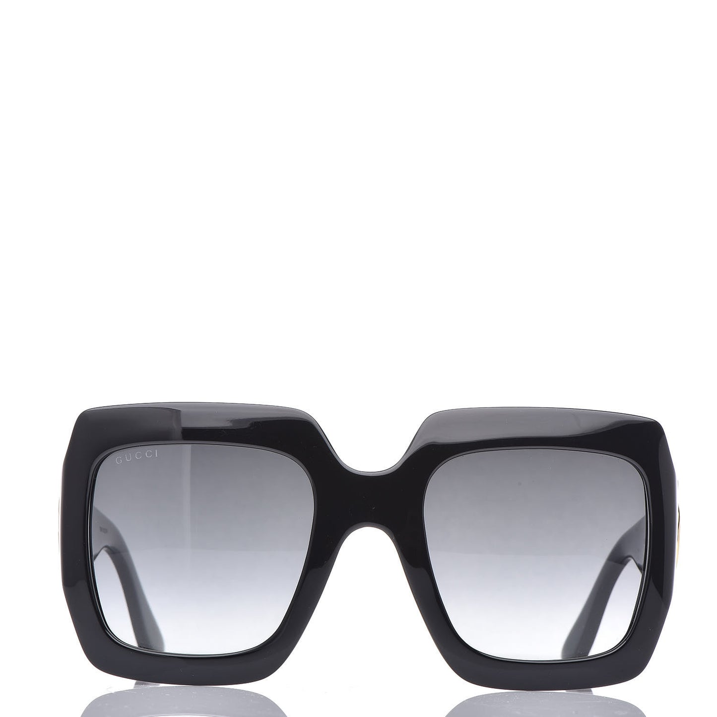 Acetate Square Frame Sunglasses GG0053S Black
