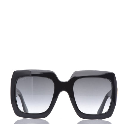 Gucci Acetate Square Frame Sunglasses GG0053S Black 2 of 8