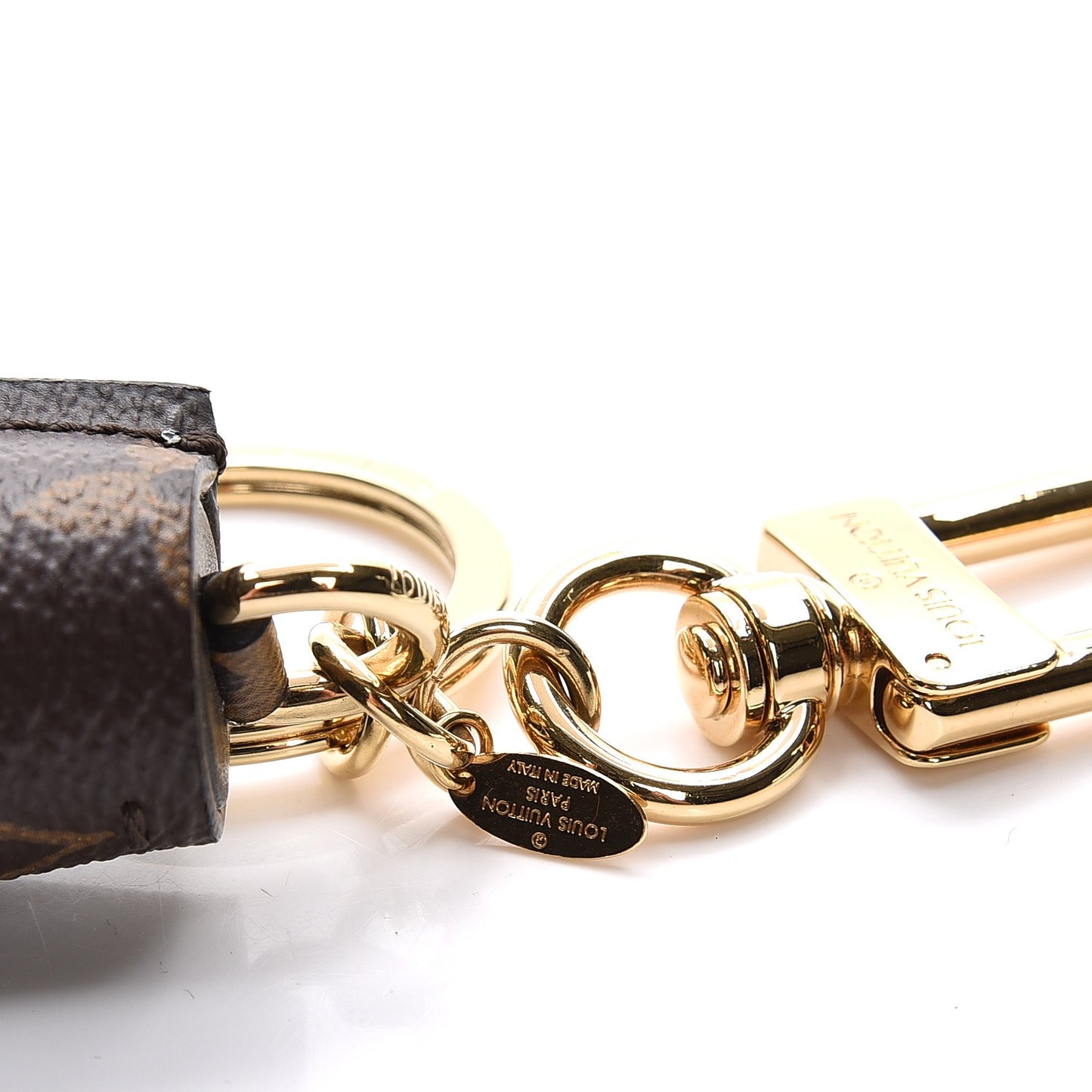 Monogram Tassel Bag Charm