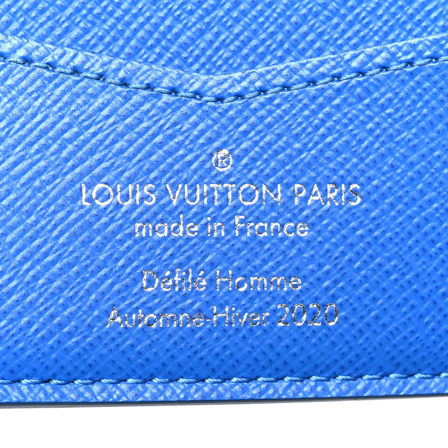 Louis Vuitton Monogram Clouds Slender Wallet Blue 6 of 8