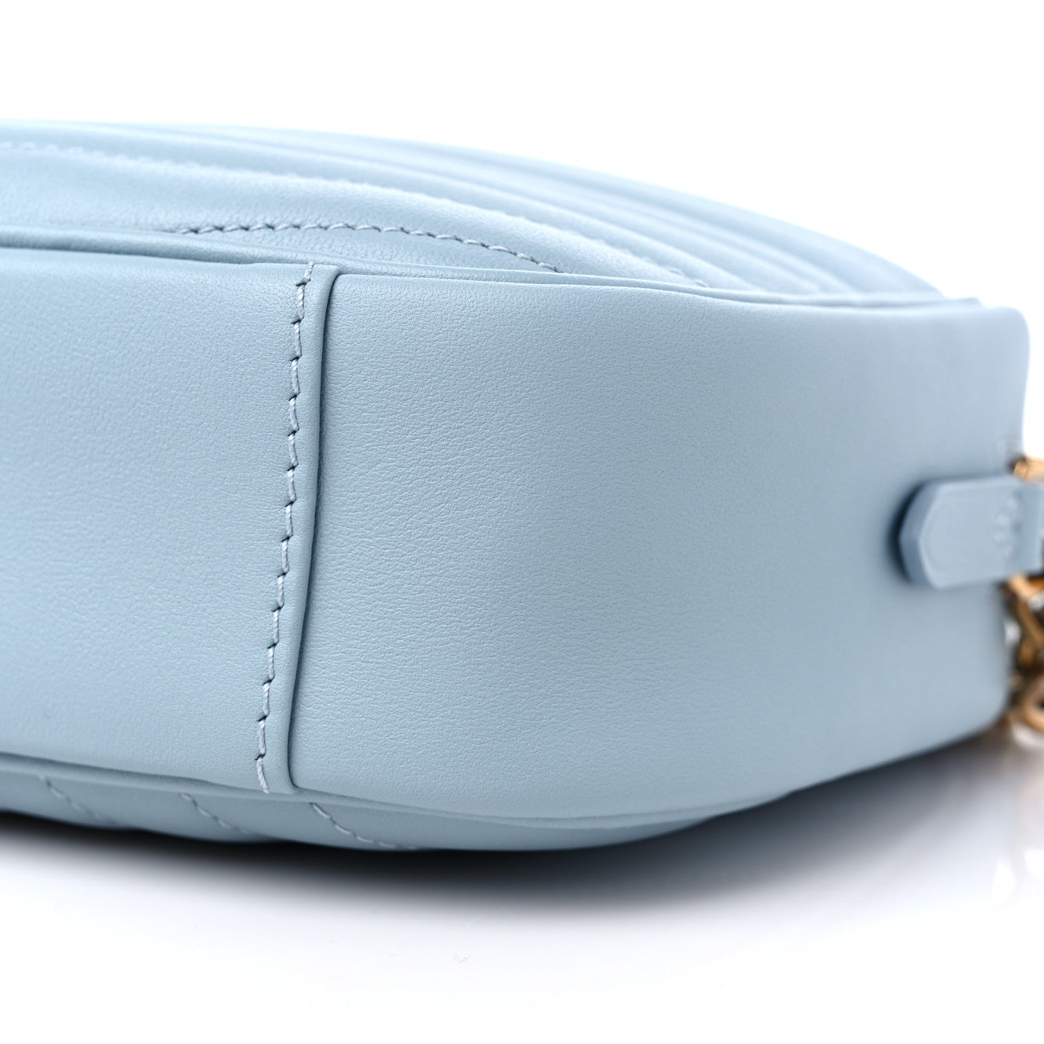 Louis Vuitton Calfskin New Wave Camera Bag Porcelain Blue 8 of 9