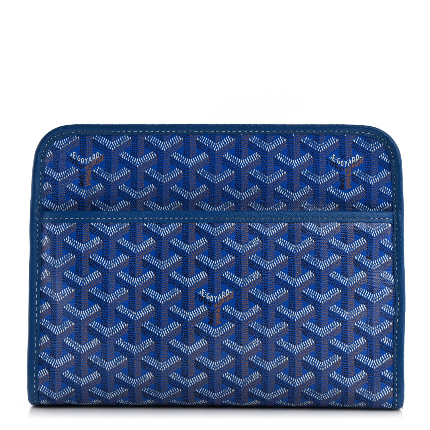 Goyard Goyardine Jouvence Toiletry Pouch Sky Blue 1 of 13